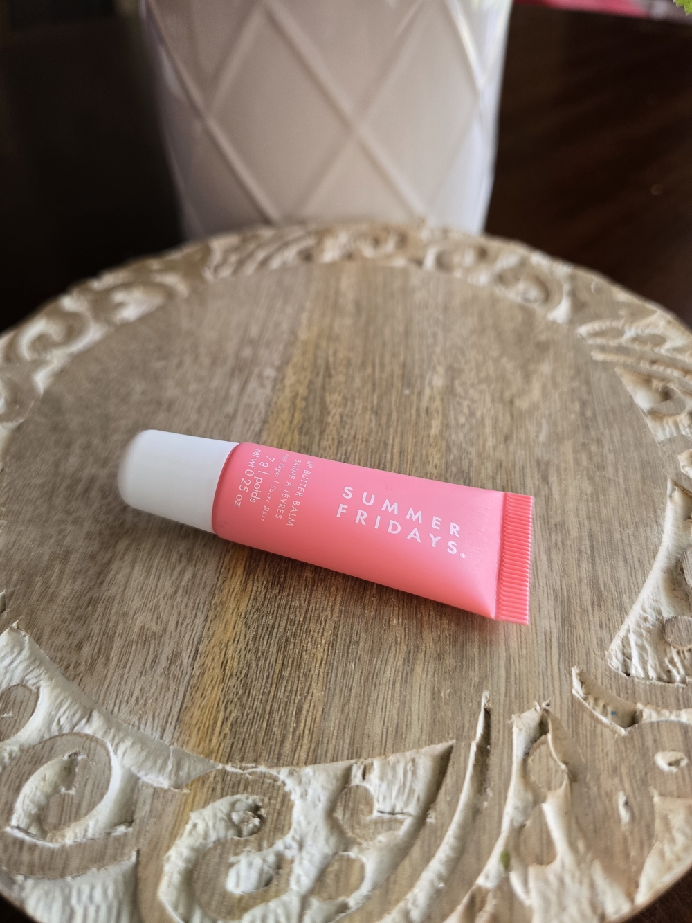 Summer Fridays Lip Balm - Coral Pink Tube